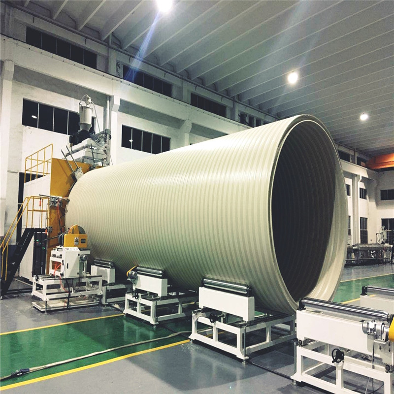 HDPE ท่อระบายมลพิษขนาดใหญ่เส้นผ่านศูนย์กลาง
